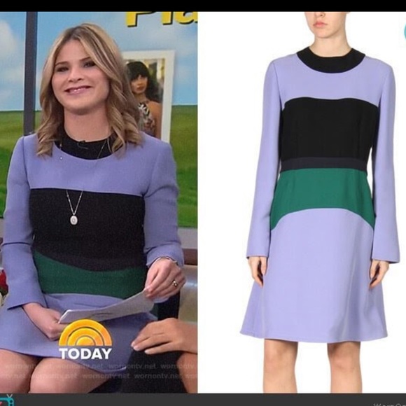 Marni Colorblock Cady Bell Dress - Picture 7 of 16